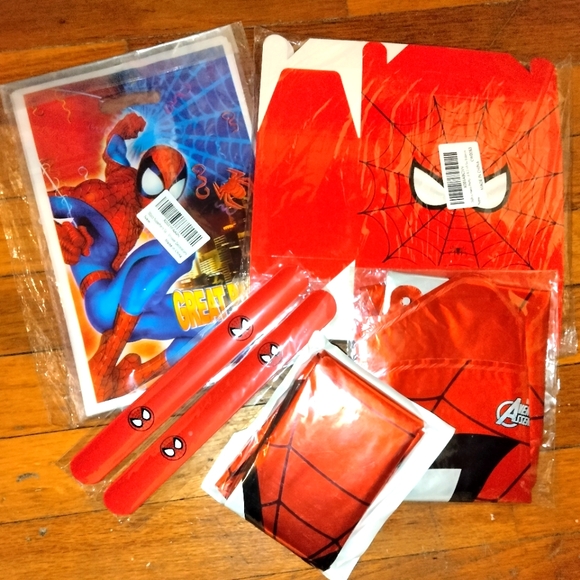 Marvel Other - Spider-Man Birthday Party Supplies Set